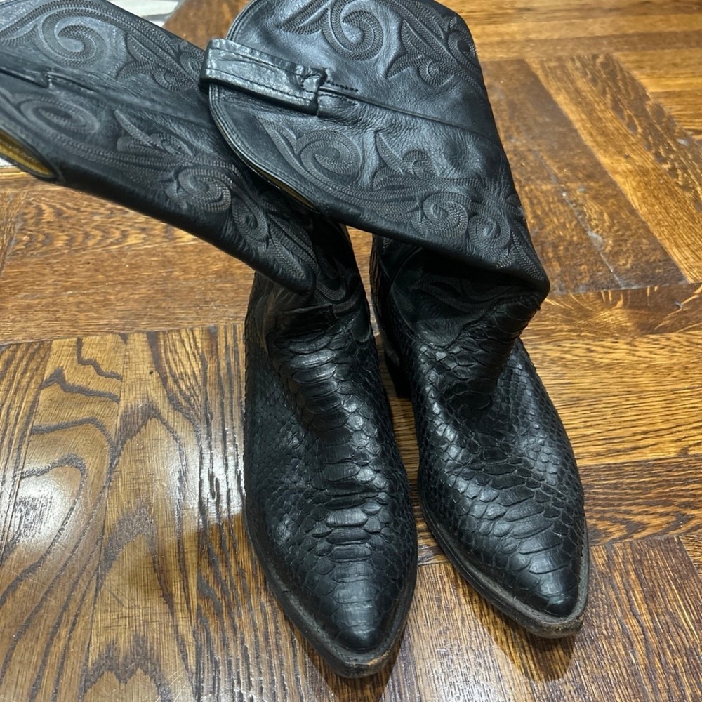 Justin’s Python Cowboy Boots